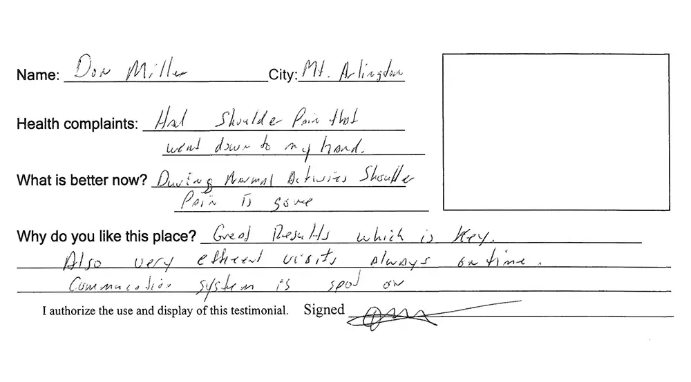 Village Family Clinic - Testimonial